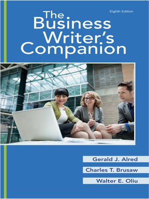 cover image of The Business Writer's Companion